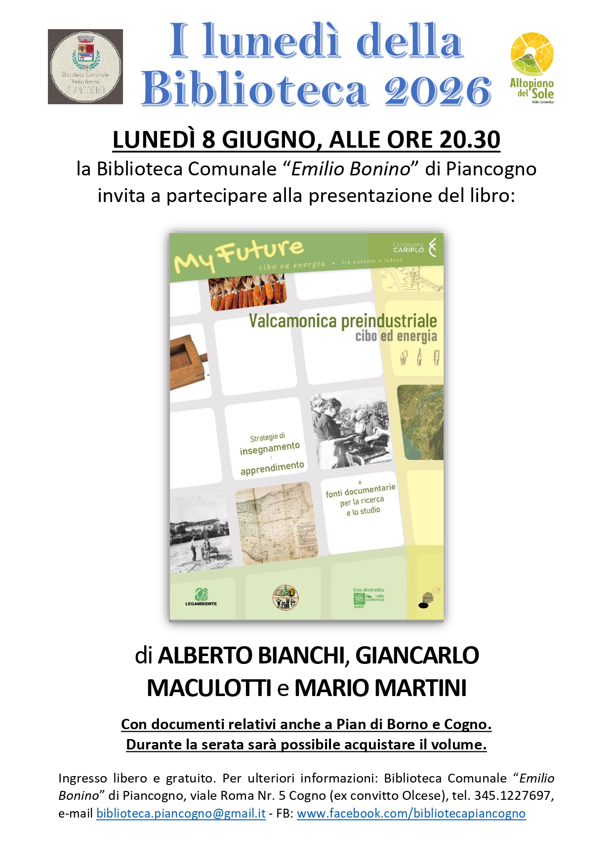 Presentazione libro in  Biblioteca